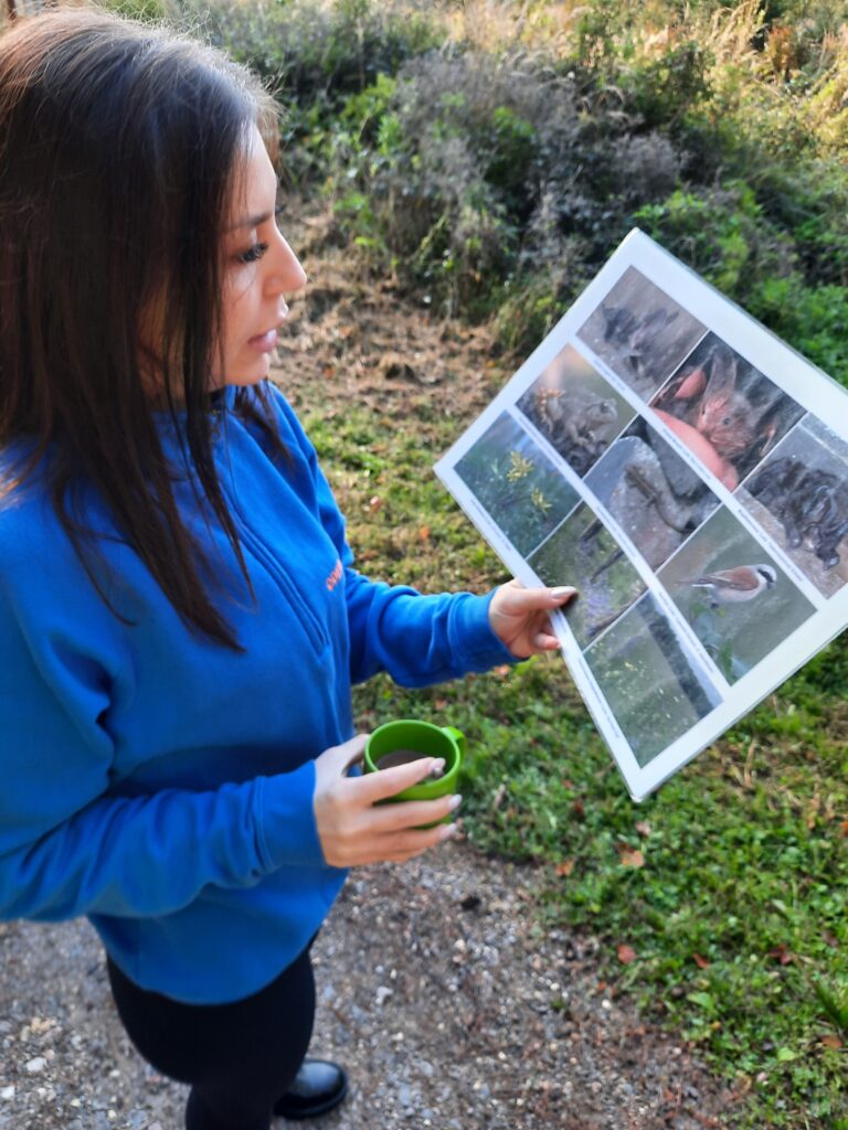 Contreag Mitarbeiter beim Arbeitseinsatz im Naturpark Schaffhausen