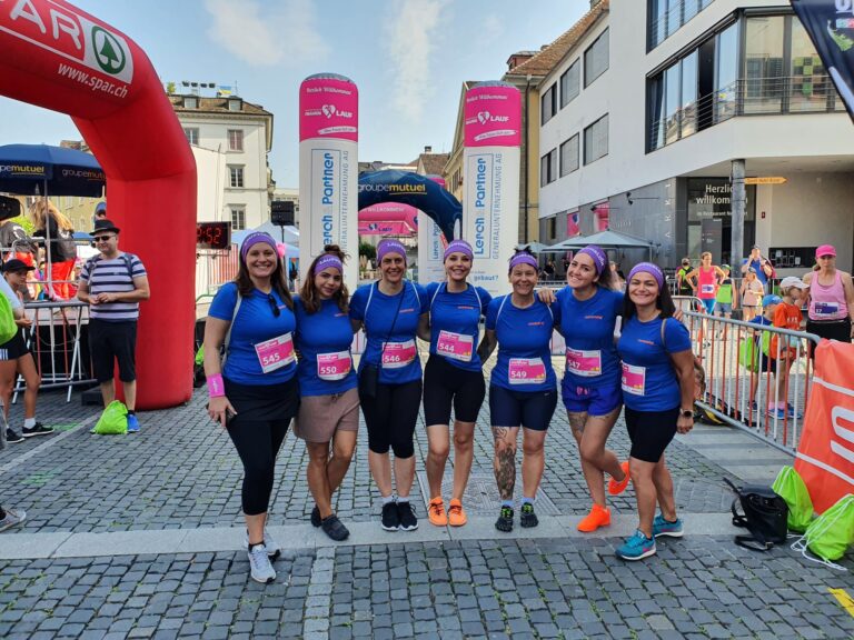 Contreag Mitarbeiterinnen am Winterthurer Frauenlauf 2022